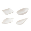 Fingerfood-Schälchen, 4 verschiedene Formen, weiß, 1000 Stück (4 x 250)