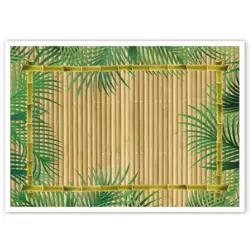 Papiertischsets „Bamboo“ 31 x 43 cm, 500 Stück