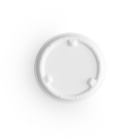 Deckel aus Zuckerrohr für Dip-Behälter, Ø 62 mm 100 Stk.