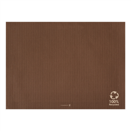 Papieruntersetzer, braun, „Recycled“, 31 x 43 cm, 250 Stück