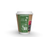 Doppelwandiger Kraftpapierbecher, 250 ml, Durchmesser 80 mm, 25 Stück
