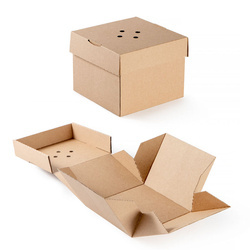 Aufklappbare Burger-Box, 15 x 15 x 12 cm, 100 Stück