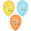 Luftballons „Baumaschinen“ – Mix, 29 cm, 6 Stück