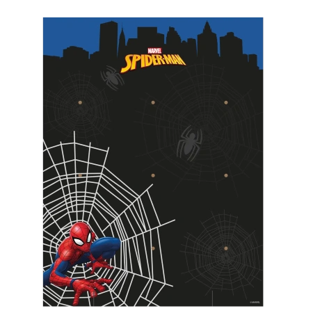 Spider-Man-Donutständer aus Papier, 42 x 32 cm, 1 Stück