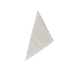 Weiße Papier-Tüten (Kegelform), 15 x 15 x 21 cm, 50 g, 1000 Stück