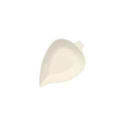 Zuckerrohr-Teller „Blatt“ 8 x 6 cm, 50 Stück