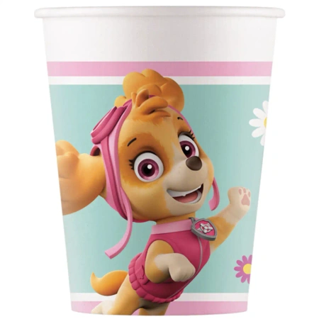 Papierbecher „Paw Patrol Sky & Everest“ 200 ml, 8 Stück