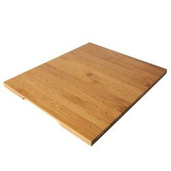Bambus-Serviertablett für Snacks, 25 x 30 cm, 1 Stück