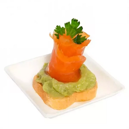 Fingerfood-Schälchen, 4 verschiedene Formen, weiß, 1000 Stück (4 x 250)