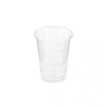 rPET-Becher 20/40/50 ml, Durchmesser 48 mm, 40 Stück