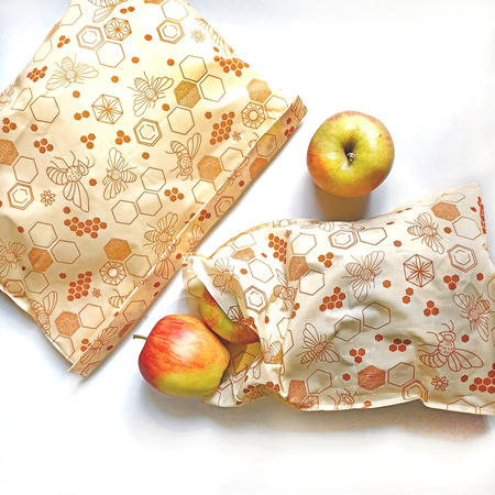 Wachsbecher „Bienen“ XL 36 x 32 cm, 1 Stück