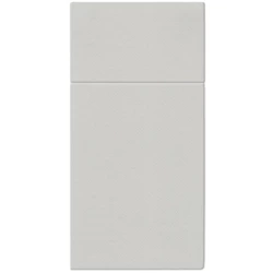 Premium Airlaid Besteckhüllen, silber, 40 x 40 cm, 25 Stück