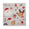 3-lagige Servietten „Weihnachten 1/4“, 33 x 33 cm, 20 Stück