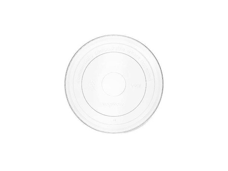 Flacher PLA-Deckel für Behälter mit 90 mm Durchmesser, 50 Stück