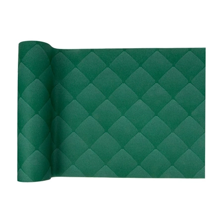 PREMIUM-Papiertischläufer auf Rolle, grün, „Rhombus“, 40 cm x 24 m, 1 Stück