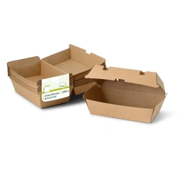 Thermobox aus Papier, 21,4 x 11,4 x 8,5 cm, 50 Stück