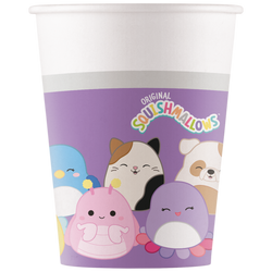 Papierbecher „Squishmallows“, 200 ml, 8 Stück