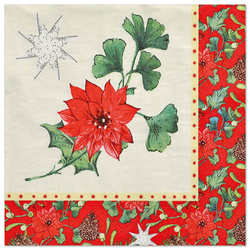 3-lagige Servietten „Winterly“ 1/4, 40 x 40 cm, 50 Stück