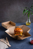 Premium-Burgerbox, aufklappbar, 12 x 12 x 10 cm, 100 Stück