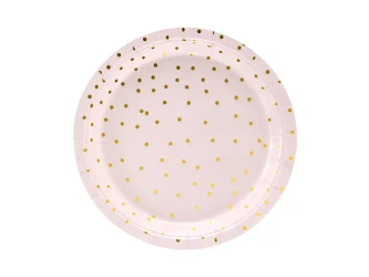 Runder Pappteller „Unicorn Party“, Durchmesser 18 cm, 8 Stück