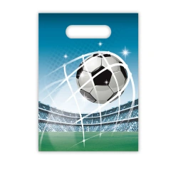 Plastiktüten „Fußball“ 16 x 22 cm, 4 Stück