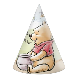 Papierhütchen „Winnie Puuh“, 6 Stück