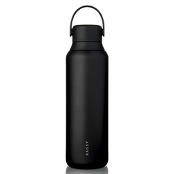 RAGS'y MOSHI Thermosflasche, schwarz, 600 ml, 1 Stück
