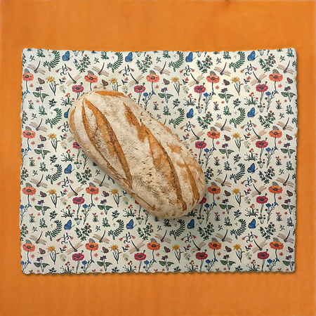 Wachstuch „Wiese“, Größe „XL“, 40 x 48 cm, 1 Stück