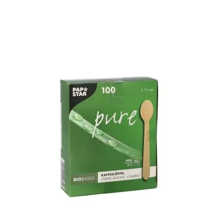 Holzlöffel 11,0 cm PURE, 100 Stück