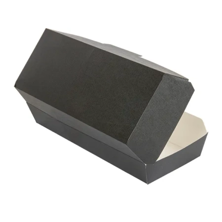 Thermobrotdose, schwarz, Panini, 26,5 x 12,2 x 7 cm, 50 Stück
