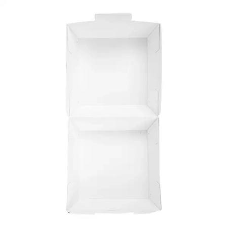 Thermobox für Burger, schwarz, Größe „L+“, 14,4 x 13,6 x 9,2 cm, 50 Stück
