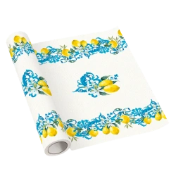 PREMIUM-Papiertischläufer auf Rolle, Citrus Baroque, 40 cm x 5 m, 1 Stück