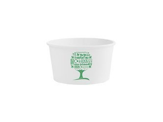 Papierbecher für Suppen und Desserts, GT, 350 ml, Durchmesser 115 mm, 25 Stück