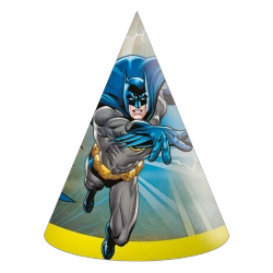 Papierhütchen „Batman“, 6 Stück