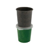 Happy Cup Mehrweg-Suppentassen, schwarz, 400 ml, 60 Stück