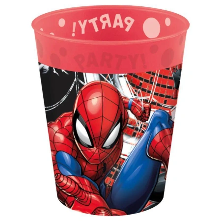 Mehrwegbecher „Spider-Man“, 250 ml, 4 Stück
