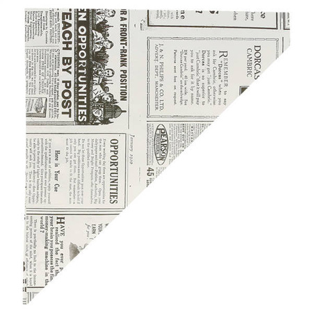 TIMES Papierservietten für Pommes frites, 100 g, 250 Stück