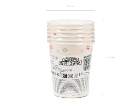 Papierbecher „Fußball“ 200 ml, 8 Stück