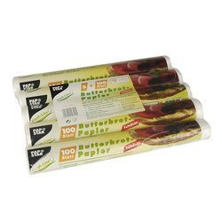 Fettbeständiges Packpapier für Sandwiches, 25 x 30 cm, 500 Stück