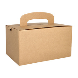 Lunchbox mit Griff, 22,5 x 15,5 x 12,5 cm, 20 Stück