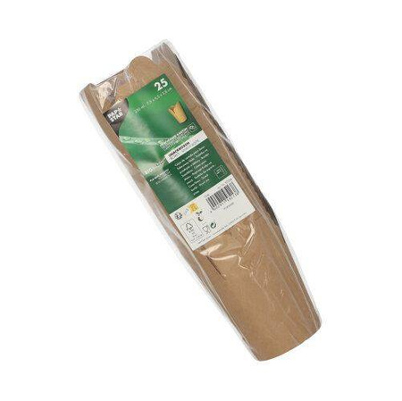 Kraft-Snackbox 230 ml, 7,5 x 6,5 x 5,8 cm, 25 Stück
