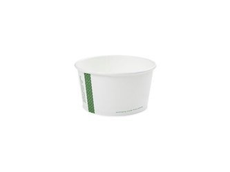 Papierbecher für Suppen und Desserts, 350 ml, Durchmesser 115 mm, 25 Stück