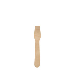 Gewachste Eislöffel aus Holz, 9,4 cm, 100 Stück