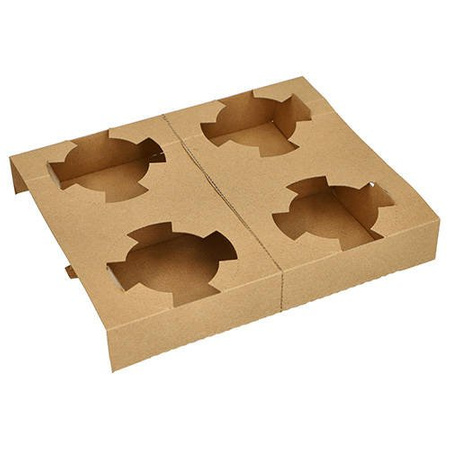 Papierhalter für 4 Suppentassen, 25 Stück