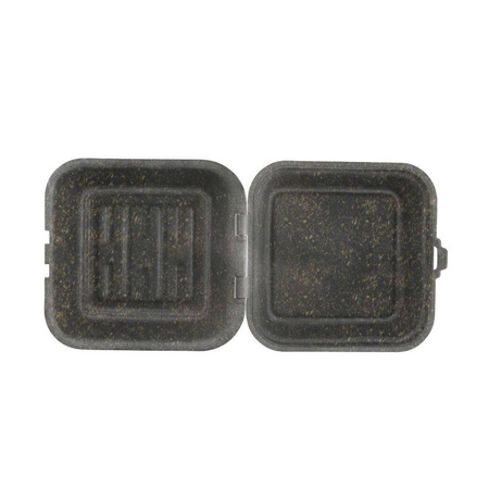 Wiederverwendbare Burgerboxen, schwarz, 16 x 15 x 8,5 cm, 60 Stück