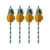 Papierstrohhalme „Ananas“ 6/200 mm, 50 Stück