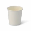 Weißer Papierbecher, Dispersionsbeschichtung, 120 ml, Durchmesser 62 mm, 50 Stück
