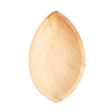 Schale aus Palmblättern „Kajak“, 21 x 11 x 4 cm, 25 Stück
