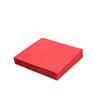 Zweilagige Servietten, rot, 1/4, 33 x 33 cm, 50 Stück