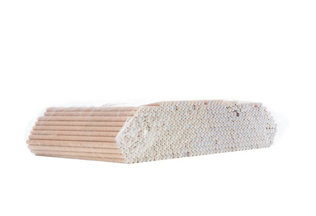 Papierstrohhalme, braun/Kraft, 6/205 mm, 500 Stück